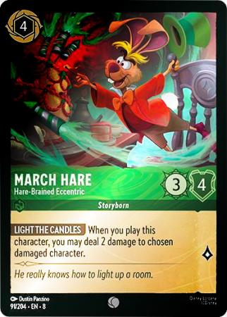 March Hare - Hare-Brained Eccentric - 091/204 - Common Cold Foil