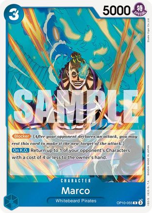 Marco - OP10-055 - Rare Foil