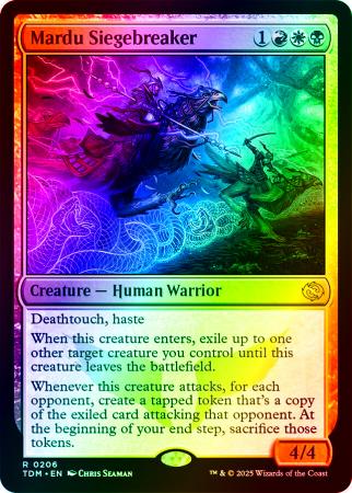 Mardu Siegebreaker - 0206 - Foil