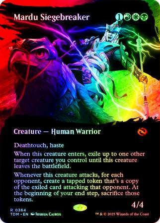 Mardu Siegebreaker (Borderless) - 0364 - Foil