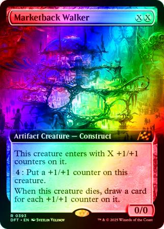 Marketback Walker (Extended Art) - 0393 - Foil