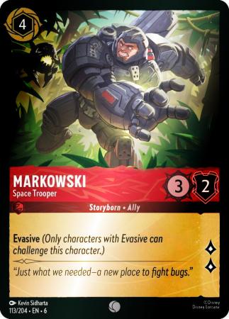 Markowski - Space Trooper - 113/204 - Common Cold Foil
