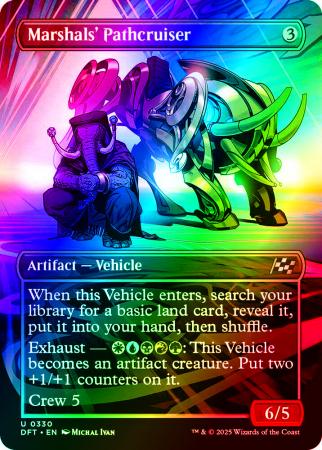 Marshals' Pathcruiser (Borderless) - 0330 - Foil