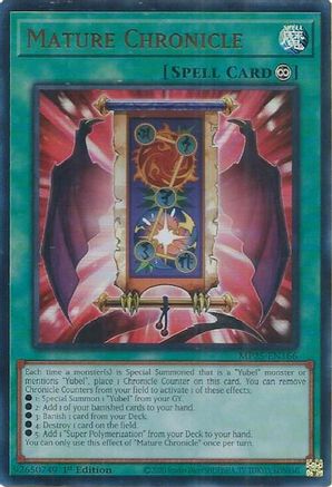 Mature Chronicle (MP25-EN166) - 2025 Mega-Pack Ultra Rare 1st Edition