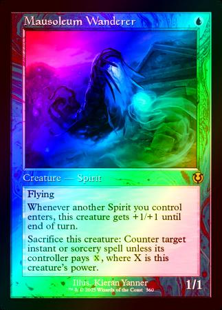 Mausoleum Wanderer (Retro Frame) - 0360 - Foil