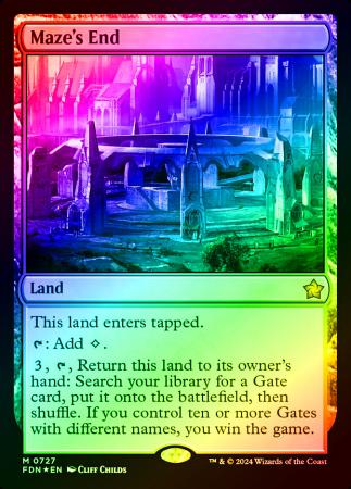 Maze's End - 0727 - Foil