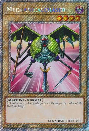 Mechanicalchaser (Platinum Secret Rare) (RA03-EN094) - Quarter Century Bonanza Platinum Secret Rare 1st Edition