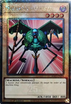 Mechanicalchaser (Quarter Century Secret Rare) (RA03-EN094) - Quarter Century Bonanza Quarter Century Secret Rare 1st Edition
