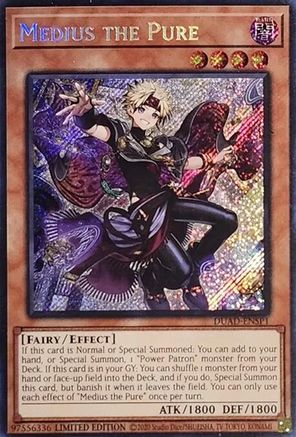 Medius the Pure (DUAD- ENSP1) (DUAD-ENSP1) - Duelist's Advance Secret Rare Limited