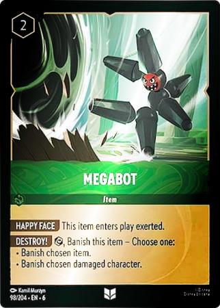 Megabot - 98/204 - Uncommon Cold Foil