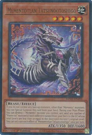 Mementotlan Tatsunootoshigo (MP25-EN294) - 2025 Mega-Pack Ultra Rare 1st Edition