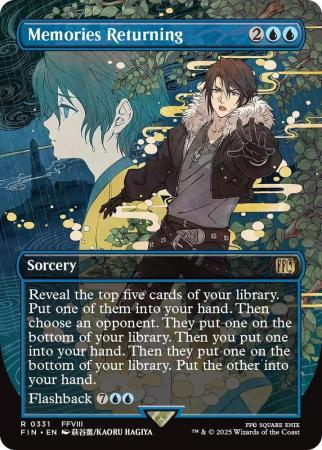 Memories Returning (Borderless) - 0331