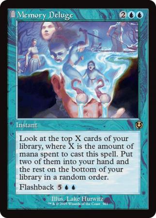 Memory Deluge (Retro Frame) - 0361