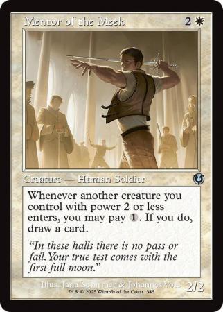 Mentor of the Meek (Retro Frame) - 0345