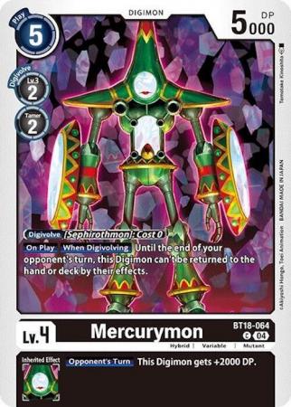 Mercurymon - BT18-064 C - Common