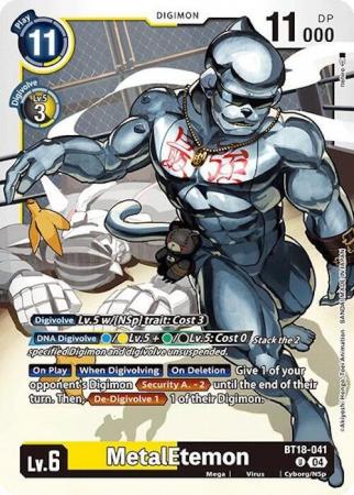 MetalEtemon - BT18-041 U - Uncommon