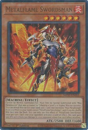 Metalflame Swordsman (MP25-EN265) - 2025 Mega-Pack Ultra Rare 1st Edition