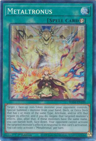 Metaltronus (PCR) (RA04-EN100) - Quarter Century Stampede Collector's Rare 1st Edition