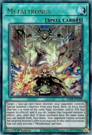 Metaltronus (PUR) (RA04-EN100) - Quarter Century Stampede Prismatic Ultimate Rare 1st Edition