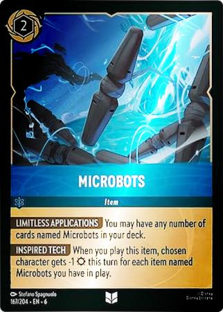 Microbots - 167/204 - Uncommon Cold Foil