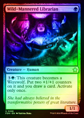 Mild-Mannered Librarian - 0228 - Foil