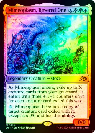 Mimeoplasm, Revered One - 0214 - Foil