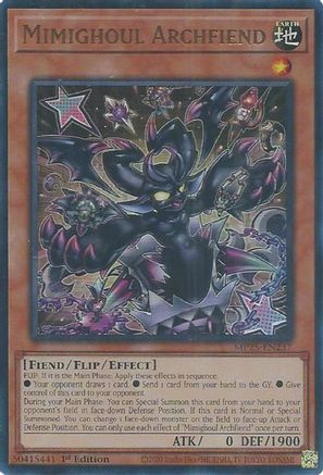 Mimighoul Archfiend (MP25-EN237) - 2025 Mega-Pack Ultra Rare 1st Edition