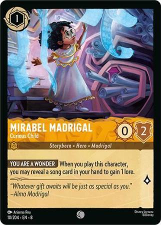 Mirabel Madrigal - Curious Child - 010/204 - Common