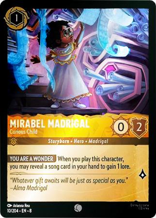 Mirabel Madrigal - Curious Child - 010/204 - Common Cold Foil