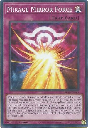 Mirage Mirror Force (MP25-EN365) - 2025 Mega-Pack Common / Short Print 1st Edition