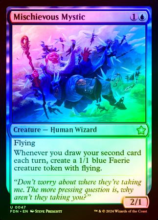 Mischievous Mystic - 0047 - Foil