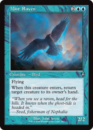 Mist Raven (Retro Frame) - 0362