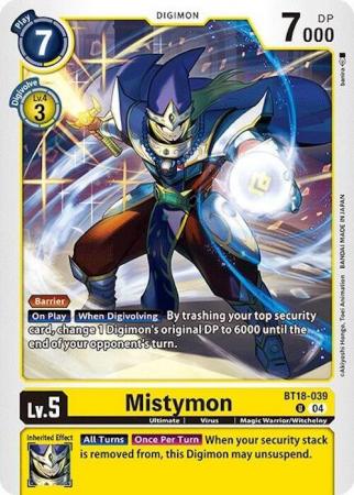 Mistymon - BT18-039 U - Uncommon