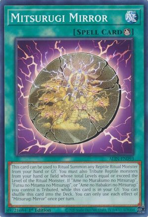 Mitsurugi Mirror (ALIN-EN093) - Alliance Insight Common / Short Print 1st Edition