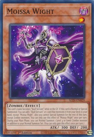 Moissa Wight (ALIN-EN029) - Alliance Insight Common / Short Print 1st Edition