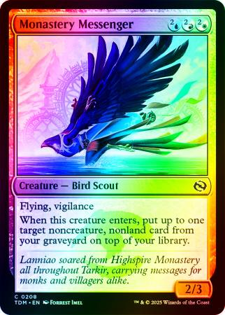 Monastery Messenger - 0208 - Foil