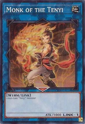 Monk of the Tenyi (SR) (CRBR-EN056) - Crossover Breakers Super Rare 1st Edition