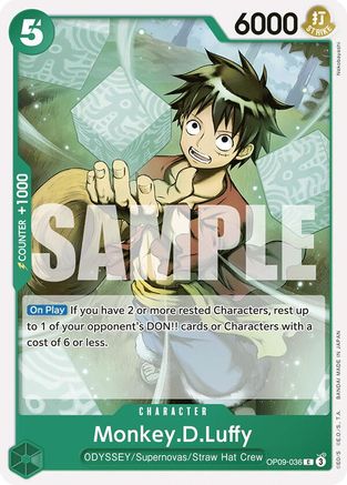 Monkey.D.Luffy - OP09-036 - Common