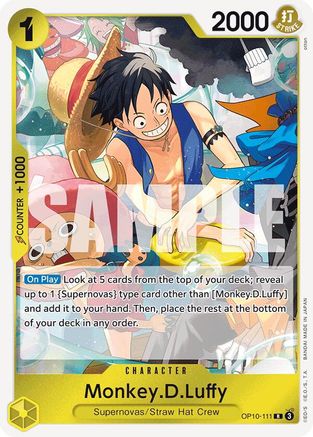 Monkey.D.Luffy - OP10-111 - Rare Foil