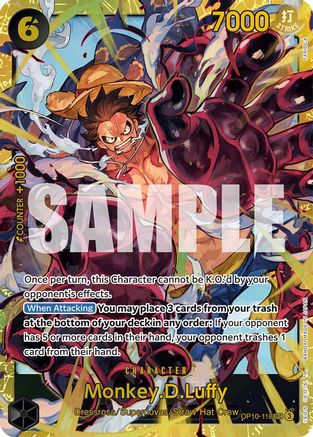 Monkey.D.Luffy - OP10-118 - Foil Secret Rare