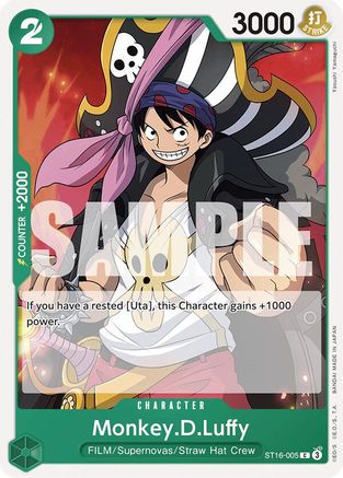 Monkey.D.Luffy - ST16-005 - Common