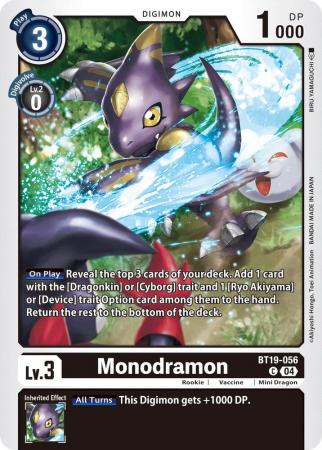 Monodramon - BT19-056 C - Common
