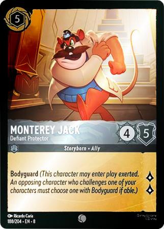 Monterey Jack - Defiant Protector - 188/204 - Common Cold Foil