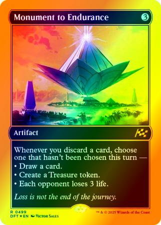 Monument to Endurance (First-Place Foil) - 0499 - Foil