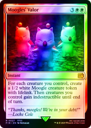 Moogles' Valor - 0027 - Foil