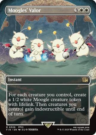 Moogles' Valor (Borderless) - 0326