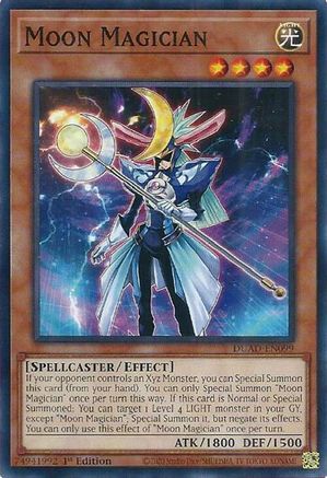 Moon Magician (DUAD-EN099) - Duelist's Advance Common / Short Print 1st Edition