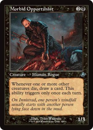Morbid Opportunist (Retro Frame) - 0388
