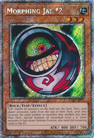 Morphing Jar #2 (Platinum Secret Rare) (RA03-EN100) - Quarter Century Bonanza Platinum Secret Rare 1st Edition