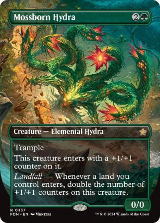 Mossborn Hydra (Borderless) - 0337
